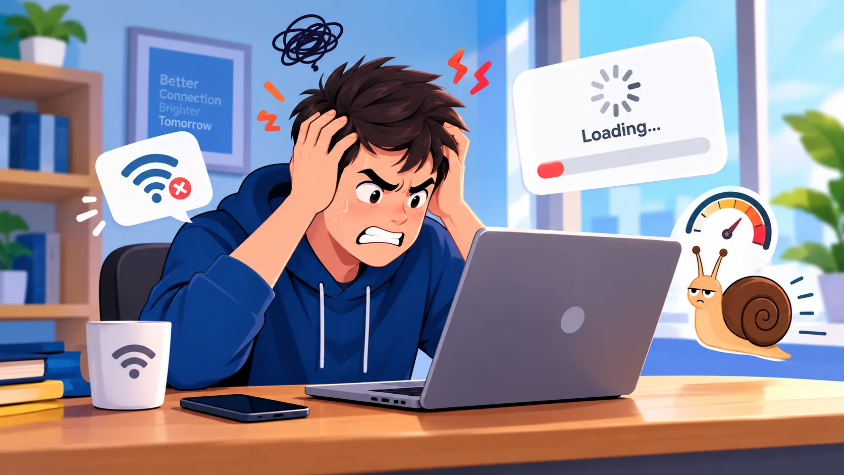 Internet Lemot atau Sering Bermasalah?